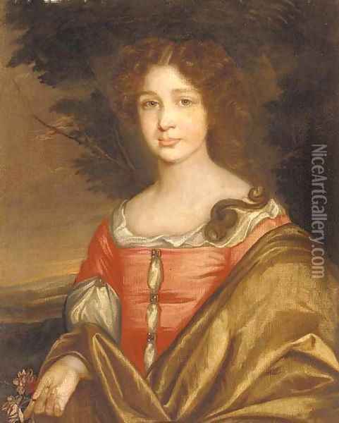 Portrait of Lady Ann Howard Oil Painting - Sir Peter Lely