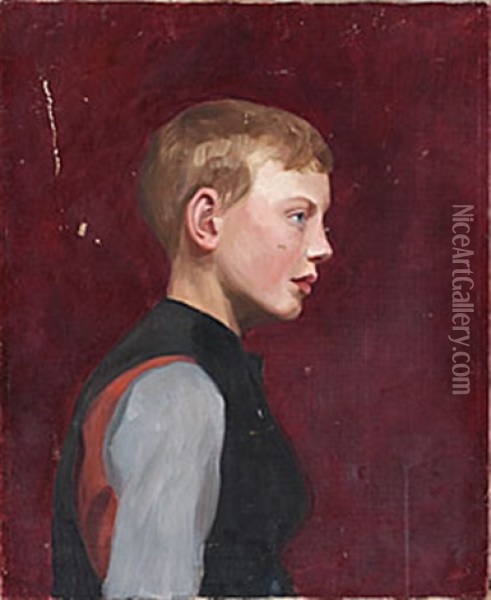Gosse Oil Painting - Hanna (Hirsch) Pauli