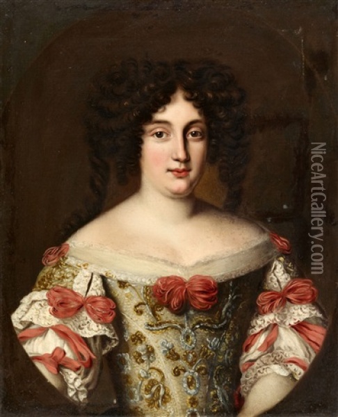 Portrat Der Hortense Mancini, Herzogin Mazarin Oil Painting - Jakob Ferdinand Voet