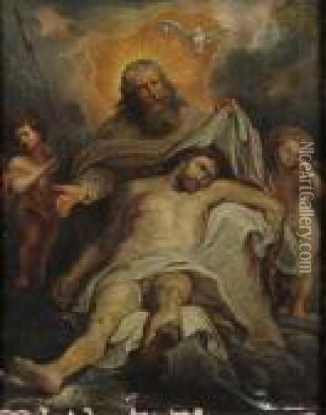 Santa Trinita Oil Painting - Peter Paul Rubens