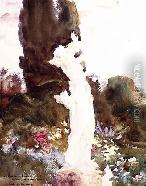 Garden Fantasy Oil Painting - John Singer Sargent