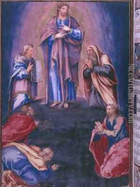 Transfiguration Oil Painting - Julian Fuente del Saz