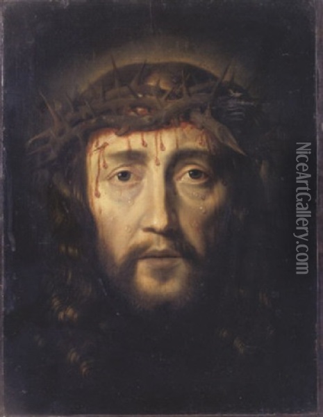 La Sainte Face Oil Painting - Philippe de Champaigne
