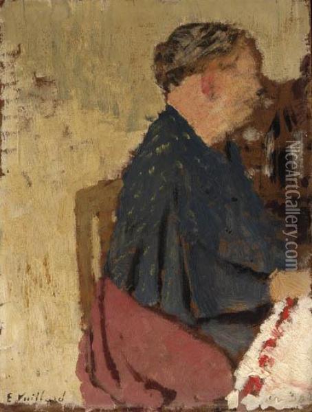 Ma Mre (my Mother) Oil Painting - Jean-Edouard Vuillard