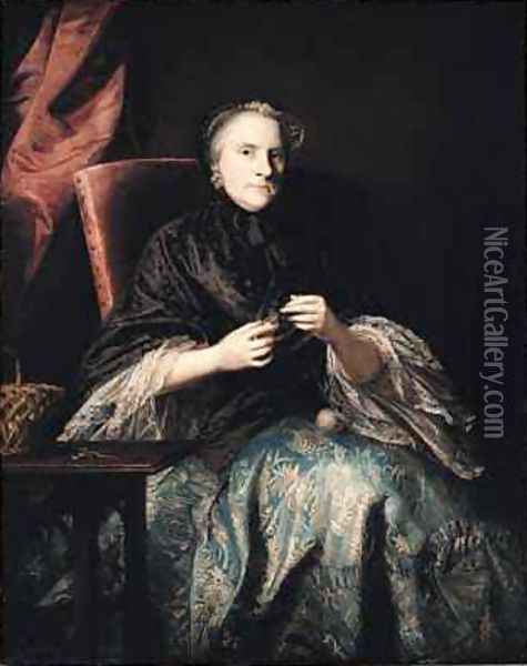 Anne, 2nd Countess of Albemarle Oil Painting - Sir Joshua Reynolds