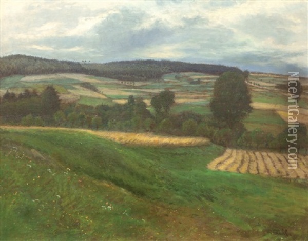 Krajina Oil Painting - Josef Kral