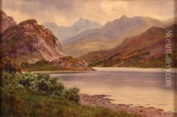 Lakeland Scene Oil Painting - Edward Horace Thompson