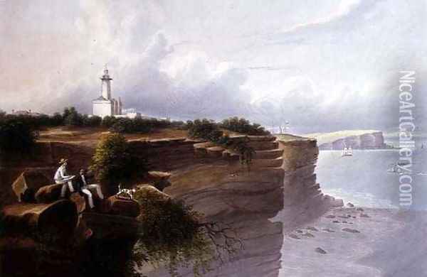Sydney Harbour Oil Painting - Jacob Janssen