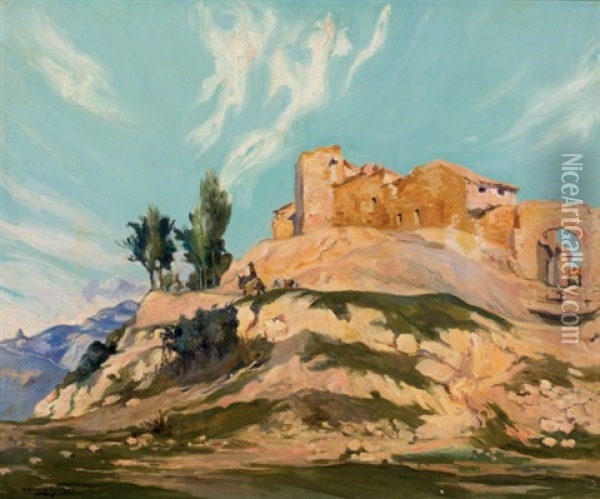 Ruinas Oil Painting - Alvaro Alcala Galiano
