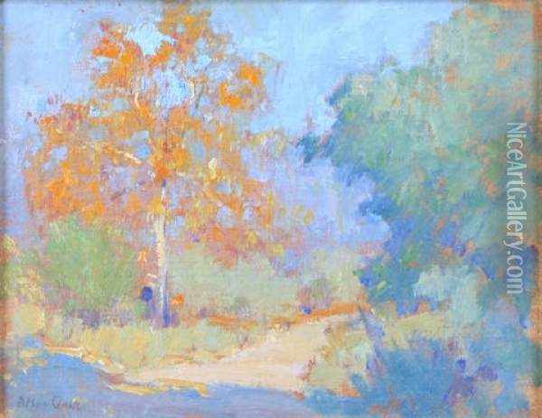 Autumn Landscape Oil Painting - Alson Skinner Clark
