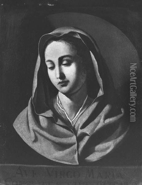 Vergine Annunciata Oil Painting - Giovanni Battista Caracciolo