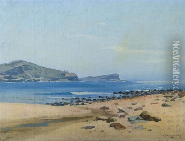 Avoca Beach, New South Wales Oil Painting - Elioth Gruner