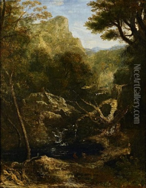 Glen Of Altnarie Oil Painting - John Thomson