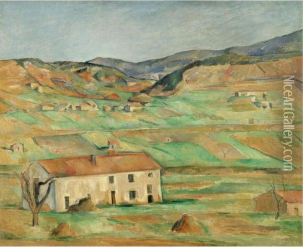 Environs De Gardanne Oil Painting - Paul Cezanne