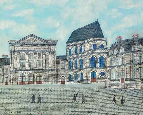 Chateau de Versailles Oil Painting - Louis Vivin