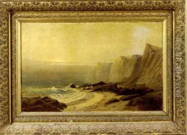 View Of Grand Manan Oil Painting - Harrison Bird Brown