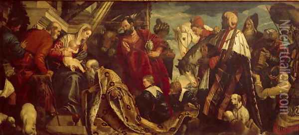 Adoration of the Magi, 1571 Oil Painting - Paolo Veronese (Caliari)