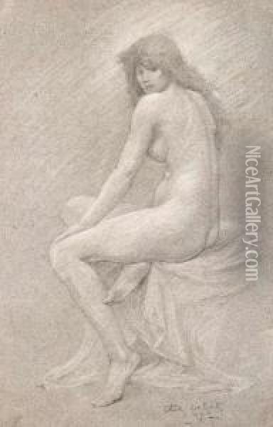 Study For Lilith Oil Painting - Robert Fowler