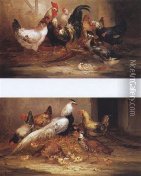 L'oeuf Casse Oil Painting - Antoine Guilleminet
