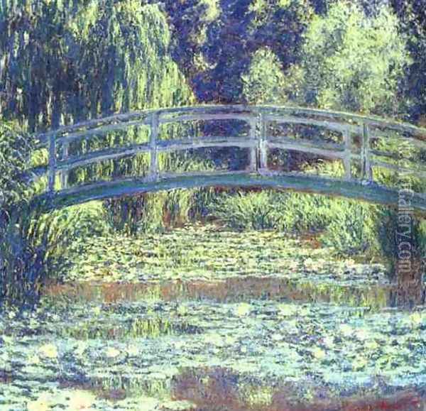 The Japanese Bridge 3 Oil Painting - Claude Oscar Monet
