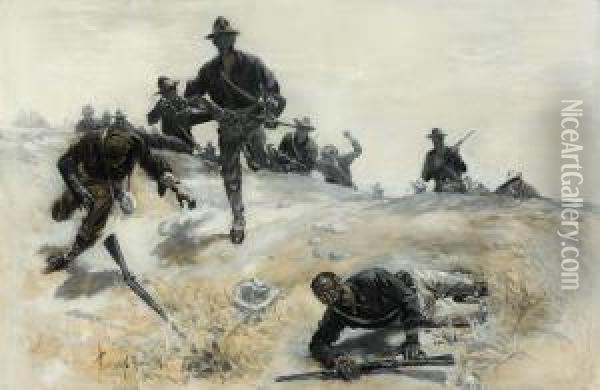 Forgotten Heroes Oil Painting - Fletcher C. Ransom