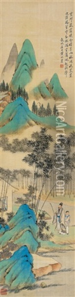Landscape Oil Painting -  Huang Shanshou