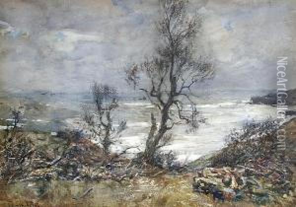 Kettlenest, Runswick Bay Oil Painting - Frederick William Jackson