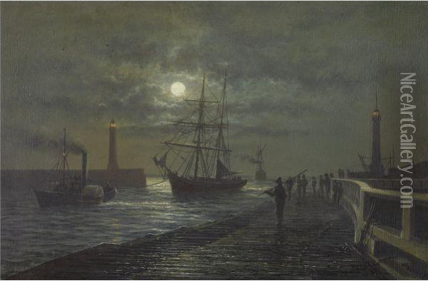 The Yorkshireman Brought In Oil Painting - Arthur E. Grimshaw