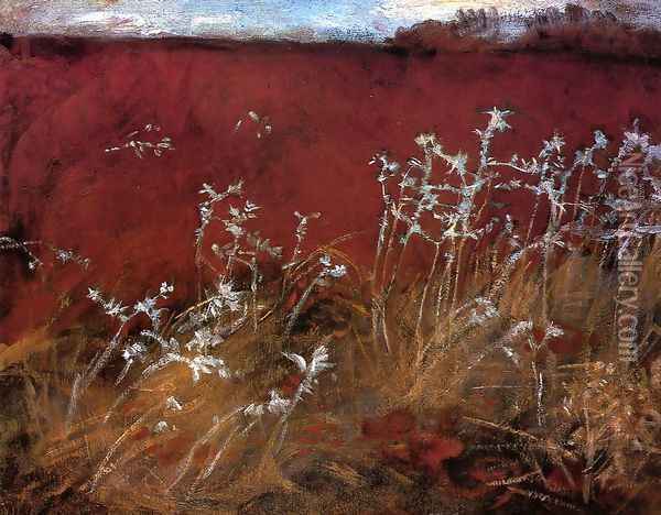 Thistles Oil Painting - John Singer Sargent