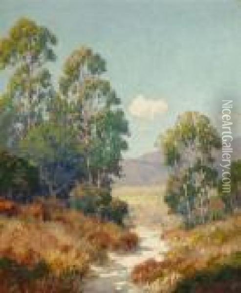 Eucalyptus Oil Painting - Maurice Braun