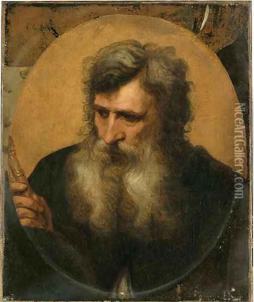 Saint Peter Oil Painting - French School