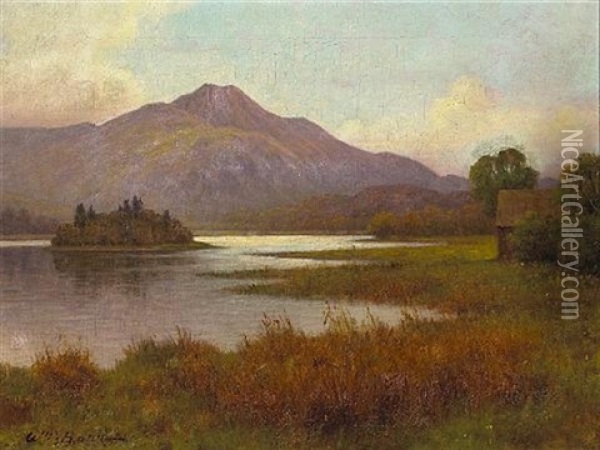 Mt. Tamalpais Oil Painting - William Barr