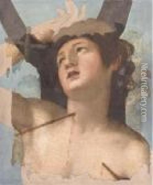 Saint Sebastien Oil Painting - Guido Reni