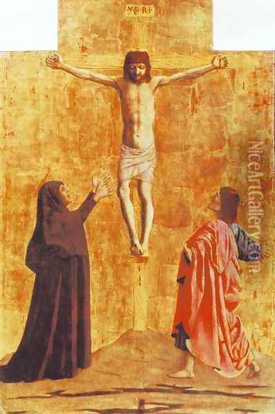 Crucifixion Oil Painting - Piero della Francesca