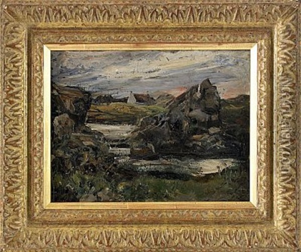 Roches Louvigny, Il De Brehat Oil Painting - Ernst Josephson