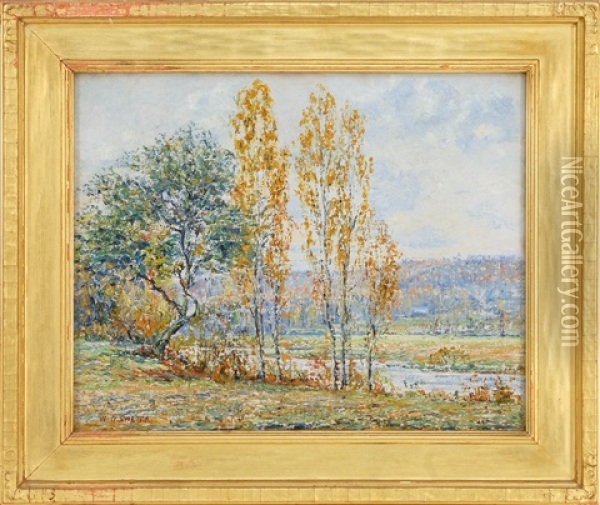 Impressionist Landscape Oil Painting - William Ottis Swett Jr.