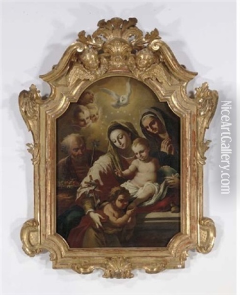 The Virgin Adoring The Christ Child Oil Painting -  Correggio