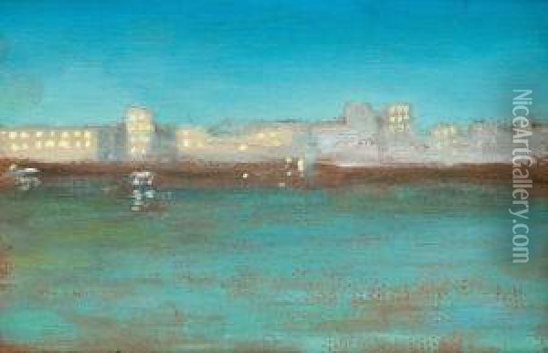 View From The Shore Oil Painting - Beda Stjernschantz
