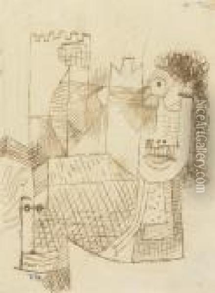 Der Pathetiker Oil Painting - Paul Klee