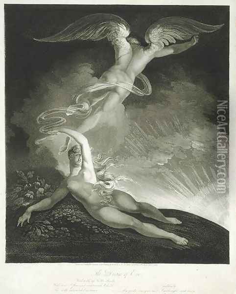 The Dream of Eve Oil Painting - Johann Henry Fuseli