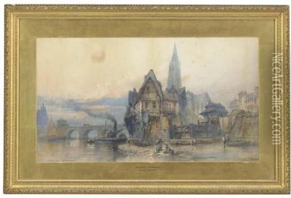 Argentan, Normandy Oil Painting - Paul Marny