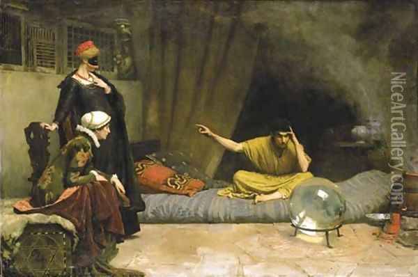 The Fortune Teller Oil Painting - Charles Gogin