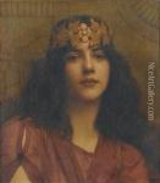 A Persian Princess Oil Painting - John William Godward