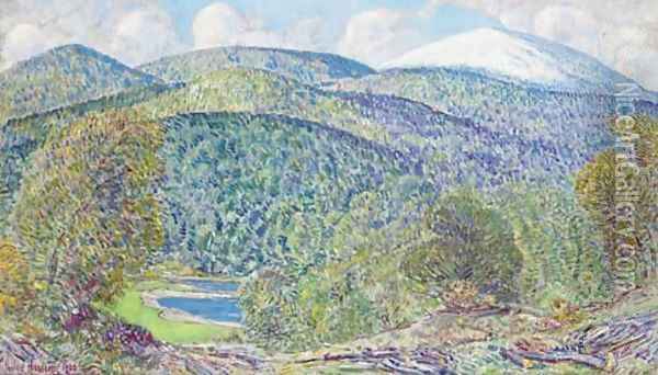Spring in White Mountains Oil Painting - Childe Hassam