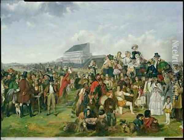 Derby Day 3 Oil Painting - William Powell Frith