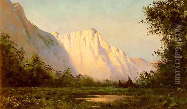 El Capitan Oil Painting - Jules Tavernier