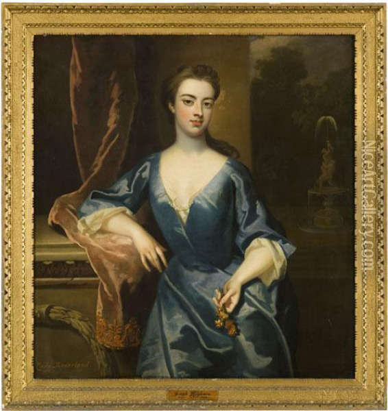 Lady Sunderland Oil Painting - Sir Godfrey Kneller