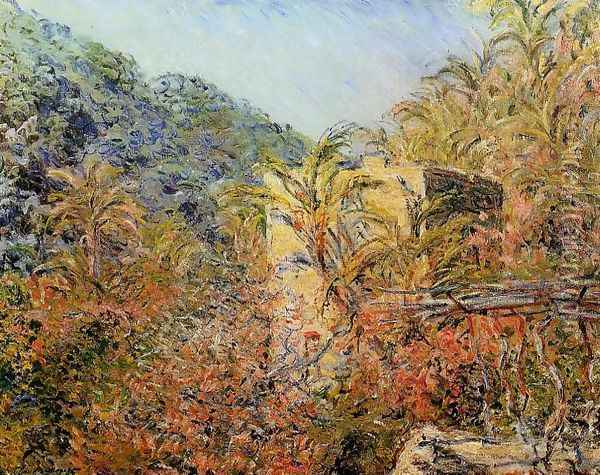 The Valley Of Sasso Sunshine Oil Painting - Claude Oscar Monet