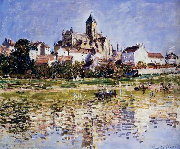 The Church At Vetheuil 2 Oil Painting - Claude Oscar Monet