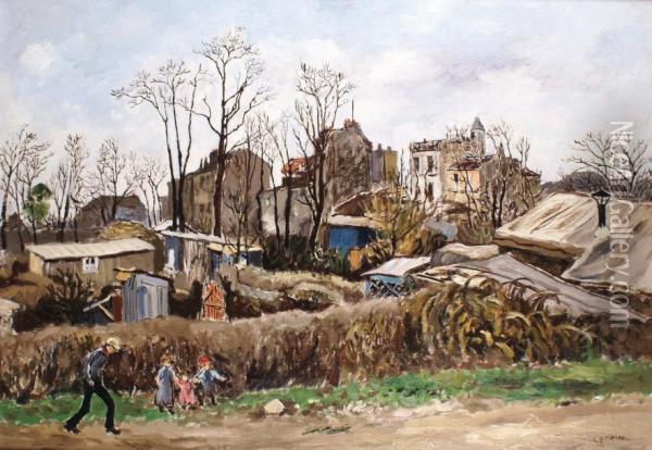 Paris Oil Painting - Marcel Leprin